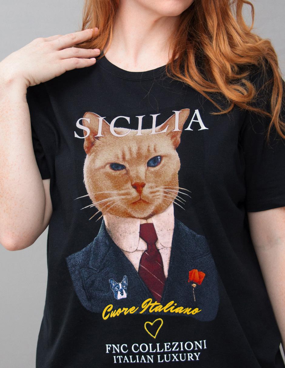 Playera manga corta cuello redondo para mujer 4