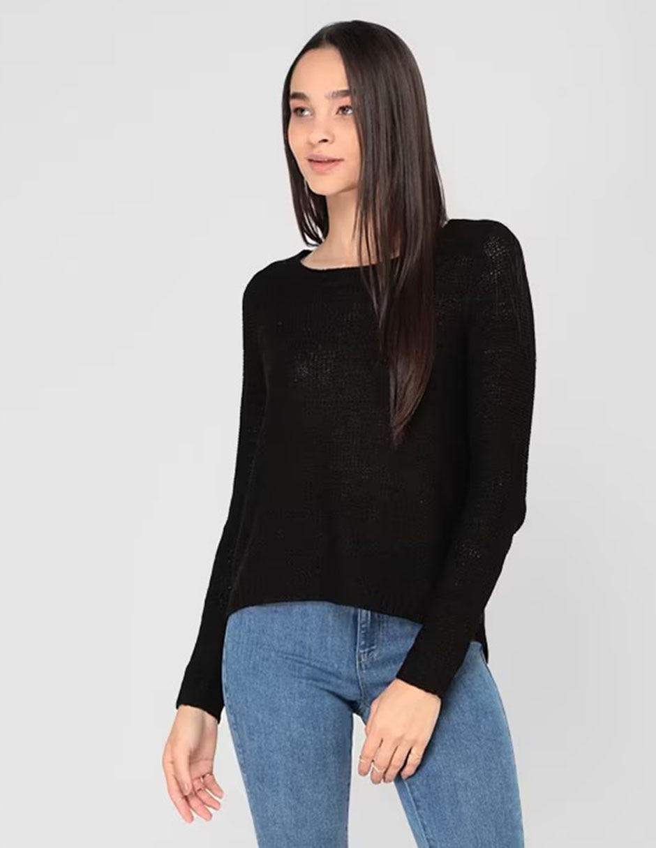 Suéter ONLY cuello redondo para mujer