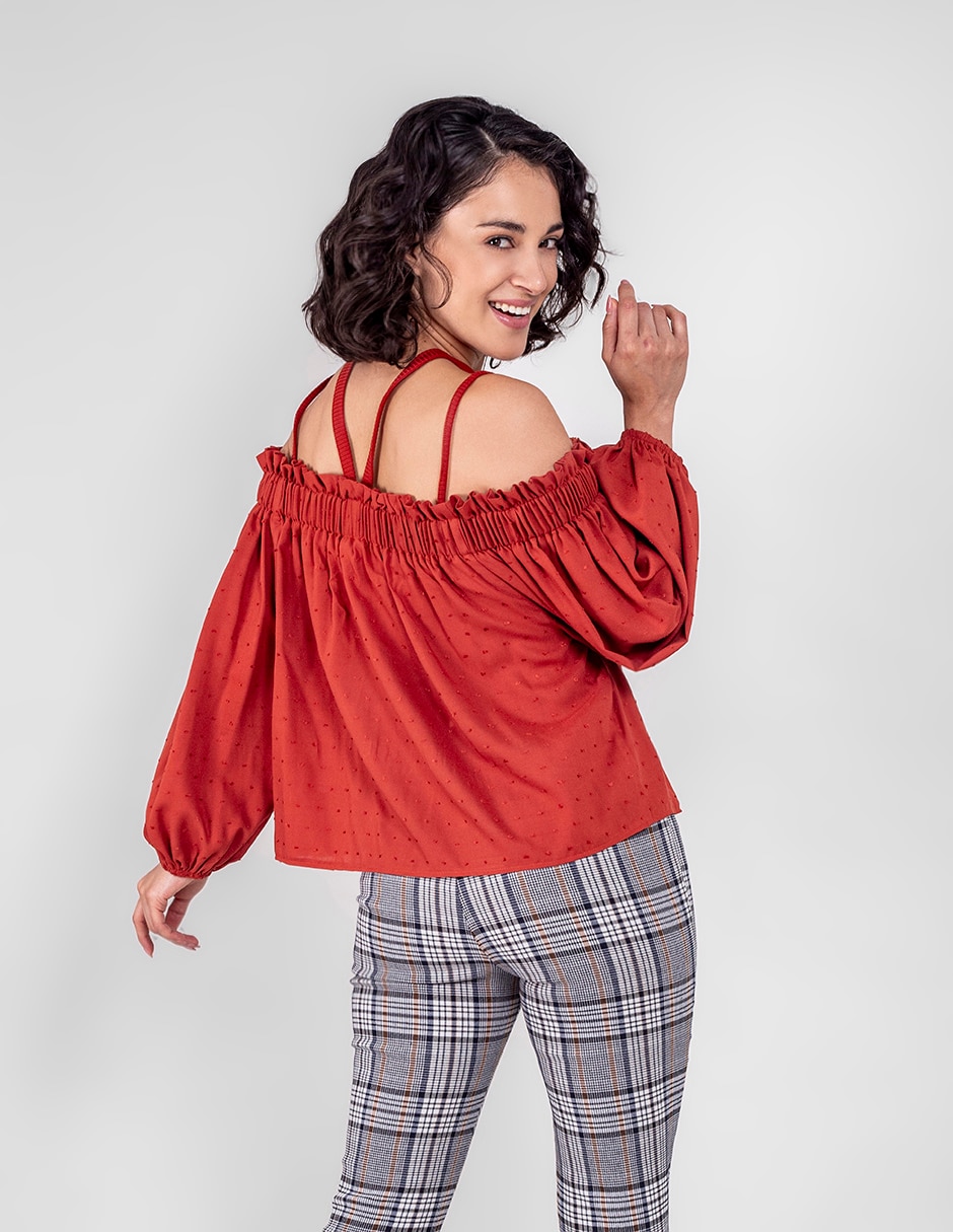 Blusa manga larga para mujer 2