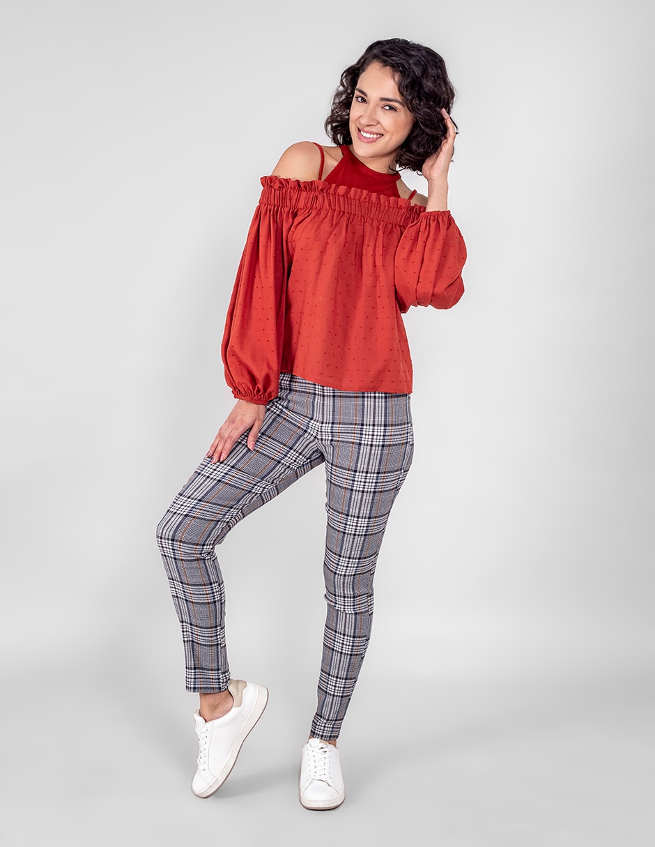 Blusa manga larga para mujer 4