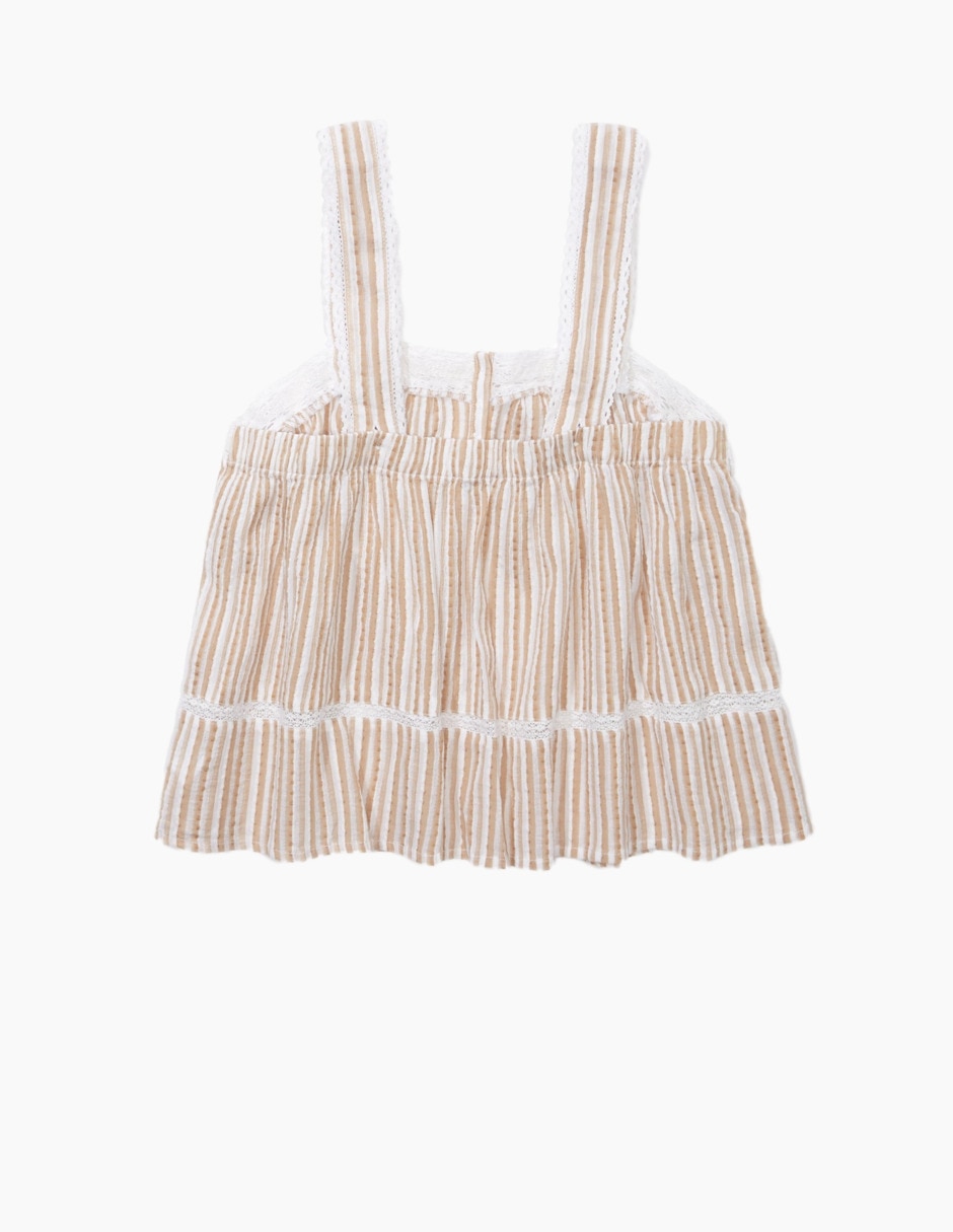 Blusa sin manga para mujer 2