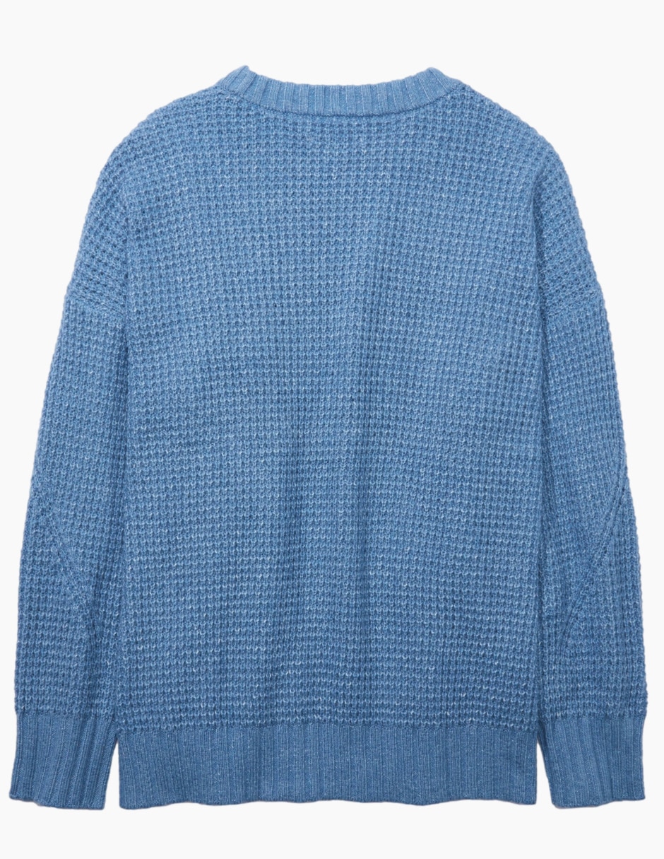 Suéter cuello redondo para mujer 2