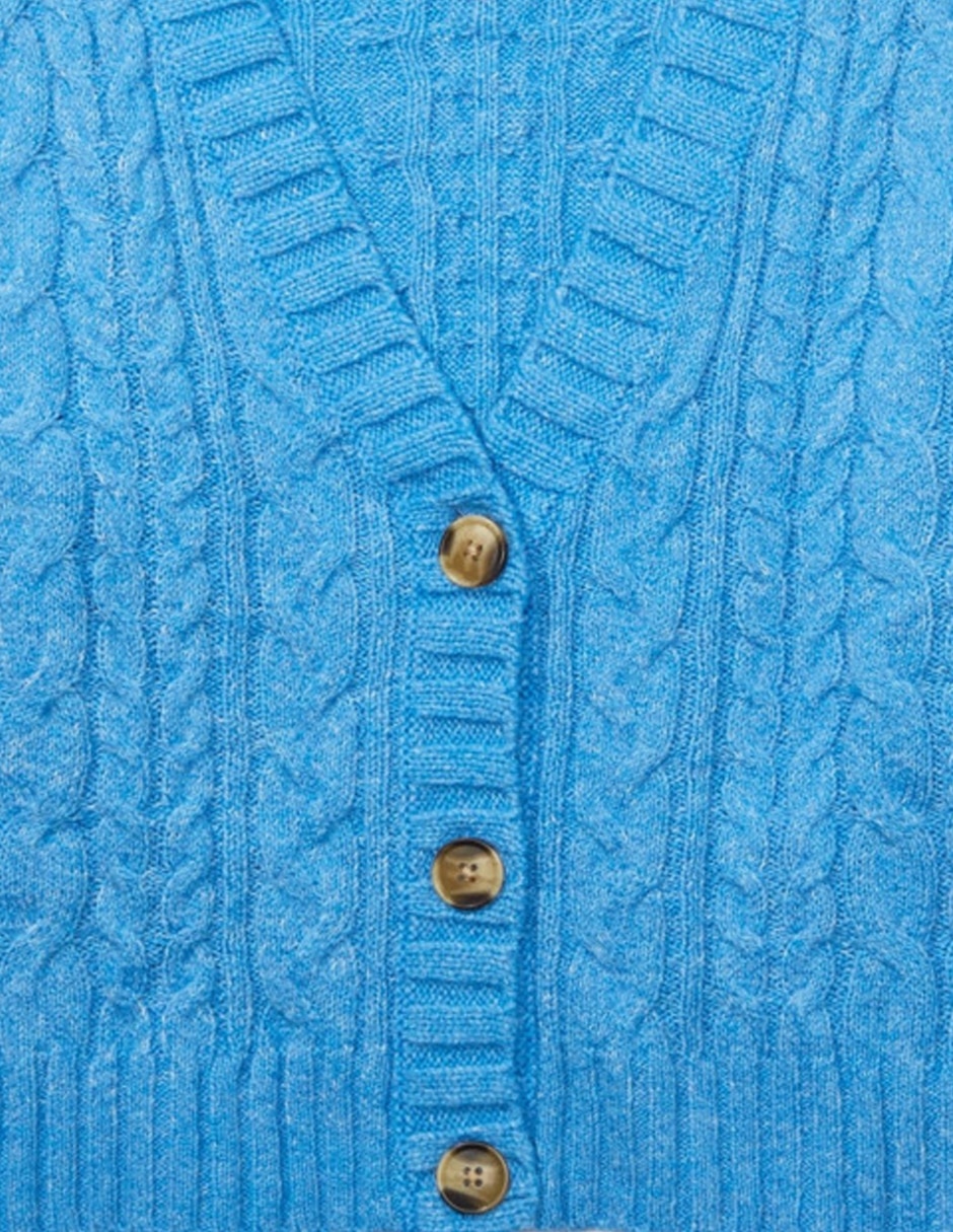 Suéter cuello v para mujer 3