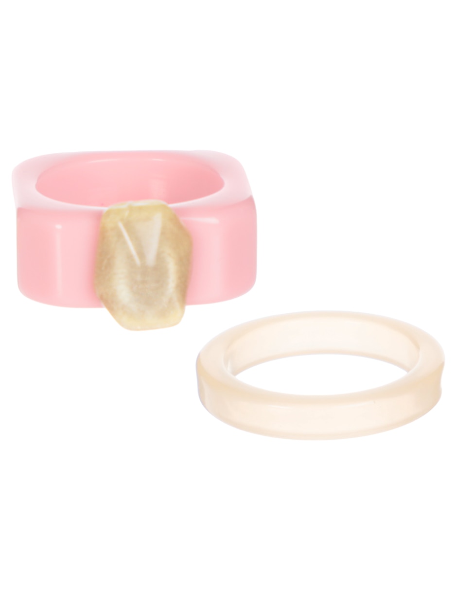Set anillo semipreciosas Set anillo semipreciosas