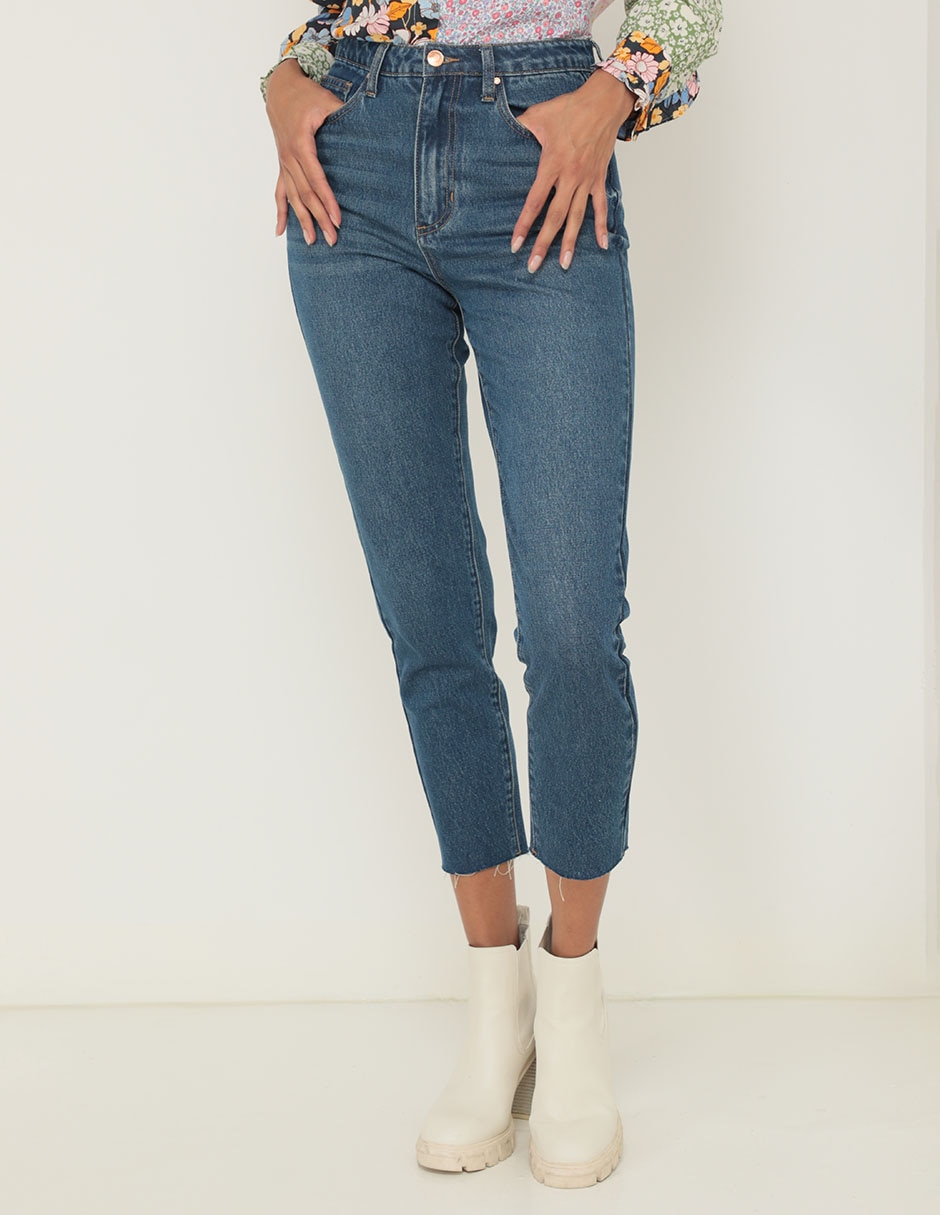 Jeans skinny That's It corte cintura alta para mujer