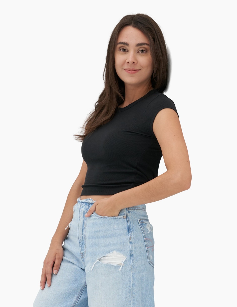 Playera tipo polo American Eagle para mujer