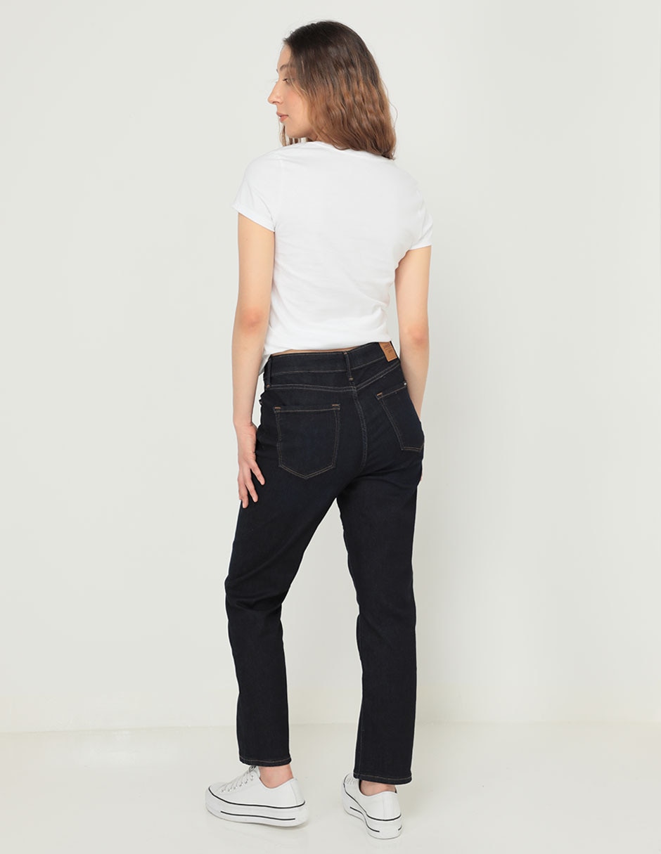 Jeans straight Sculpting corte cintura alta para mujer 2