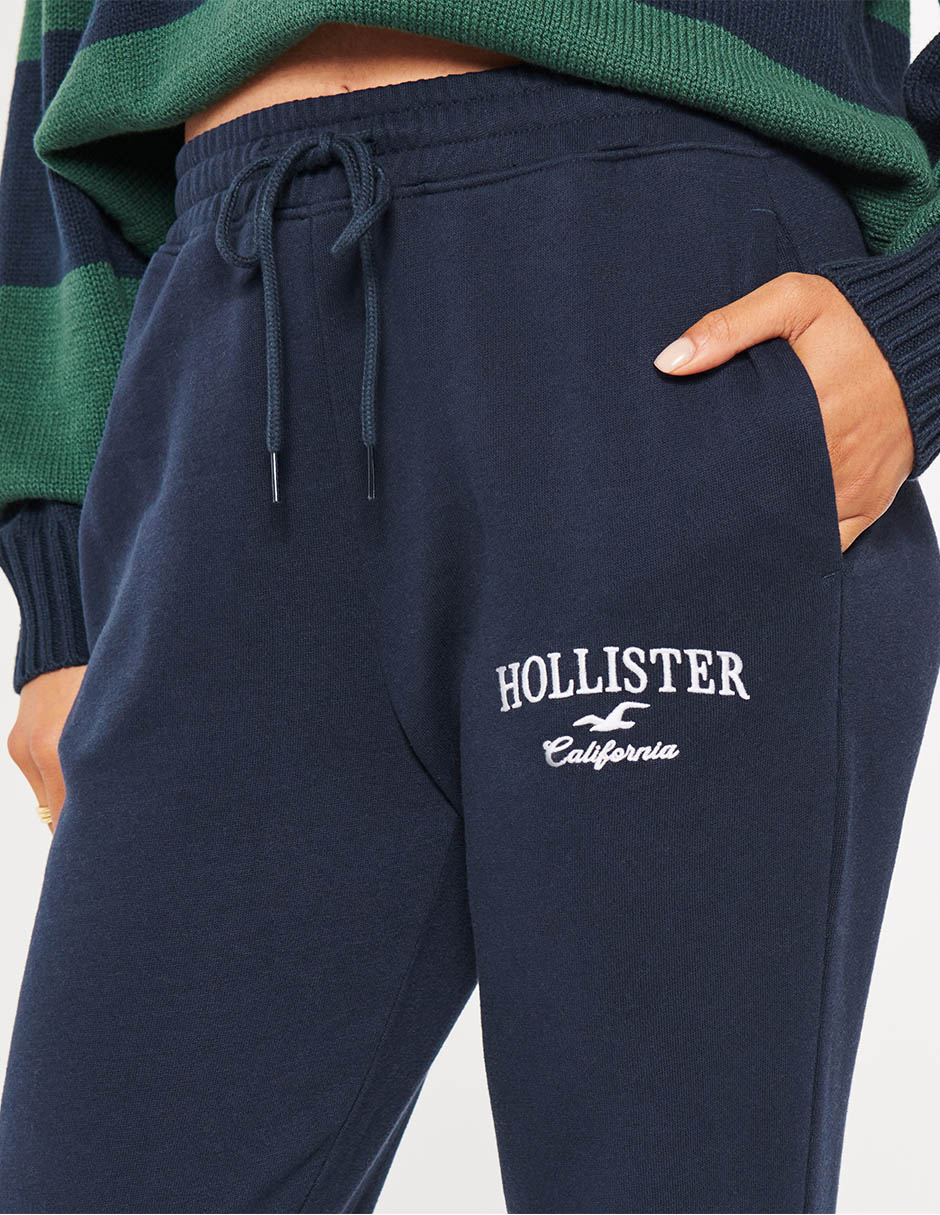 Pants regular Hollister con agujeta para mujer