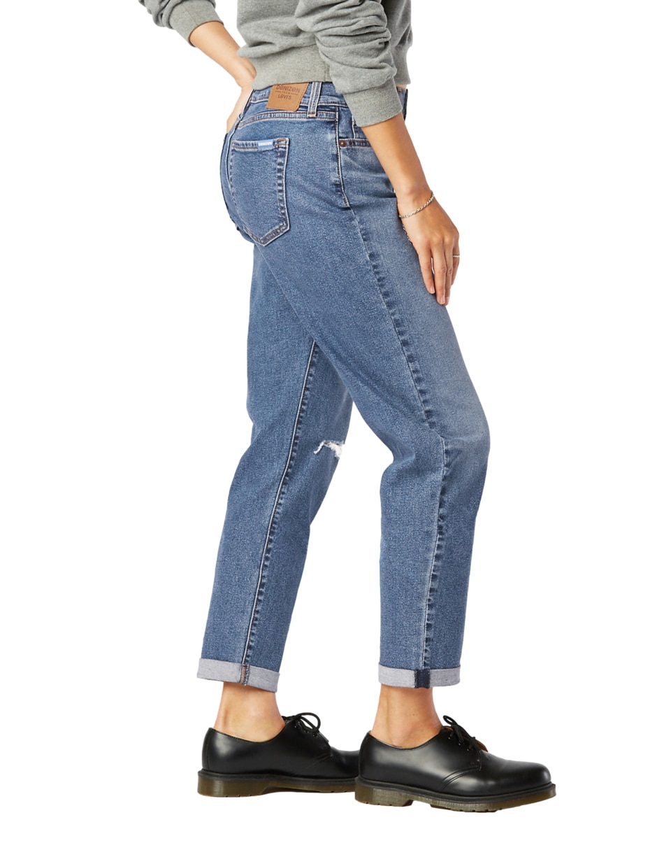 Jeans boyfriend Vint Mid-Rise para mujer 2