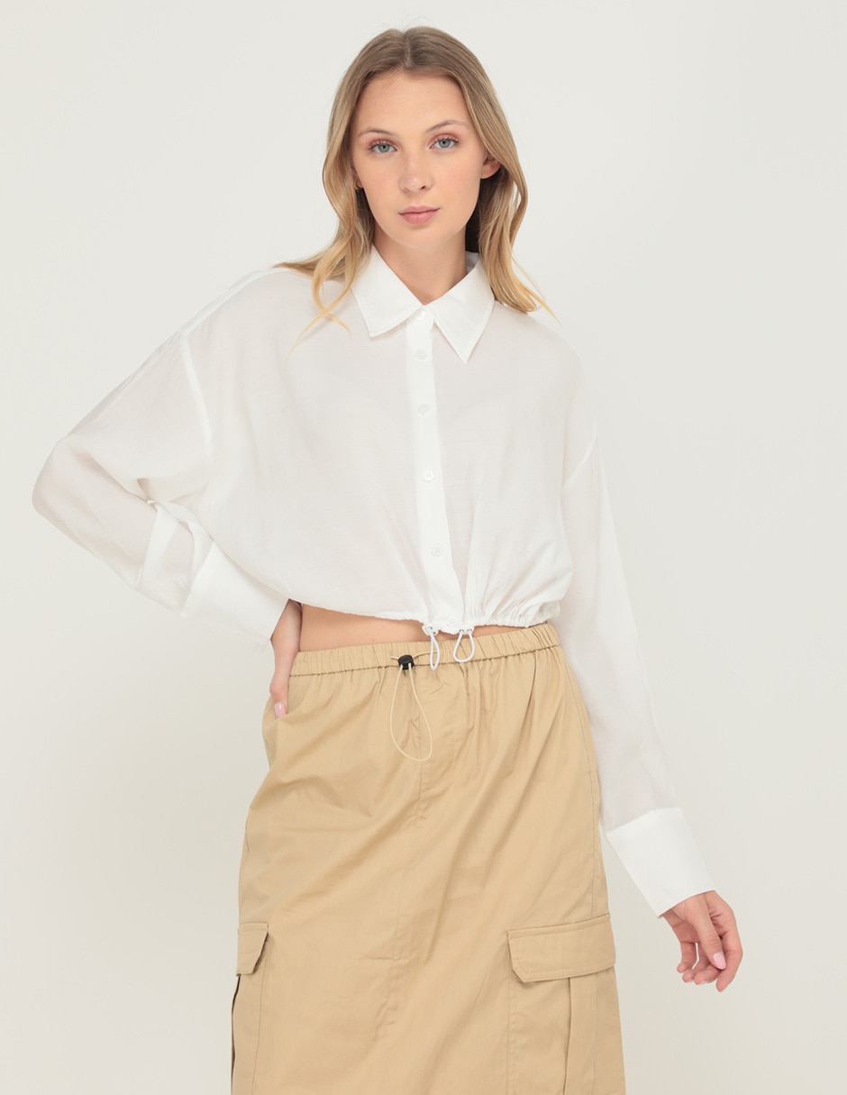 Blusa manga larga para mujer 1