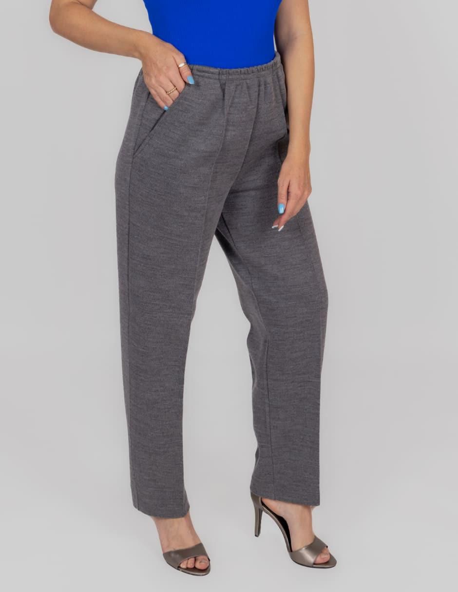Pantalón de vestir straight para mujer
