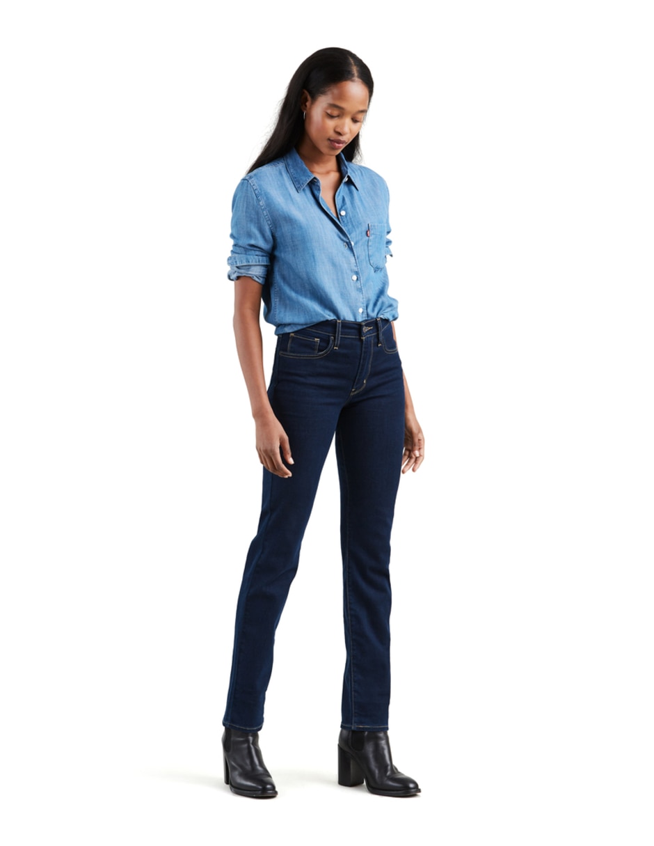 Jeans straight 724 High Rise para mujer 4