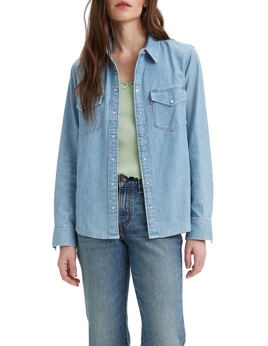 Blusa manga larga para mujer 2