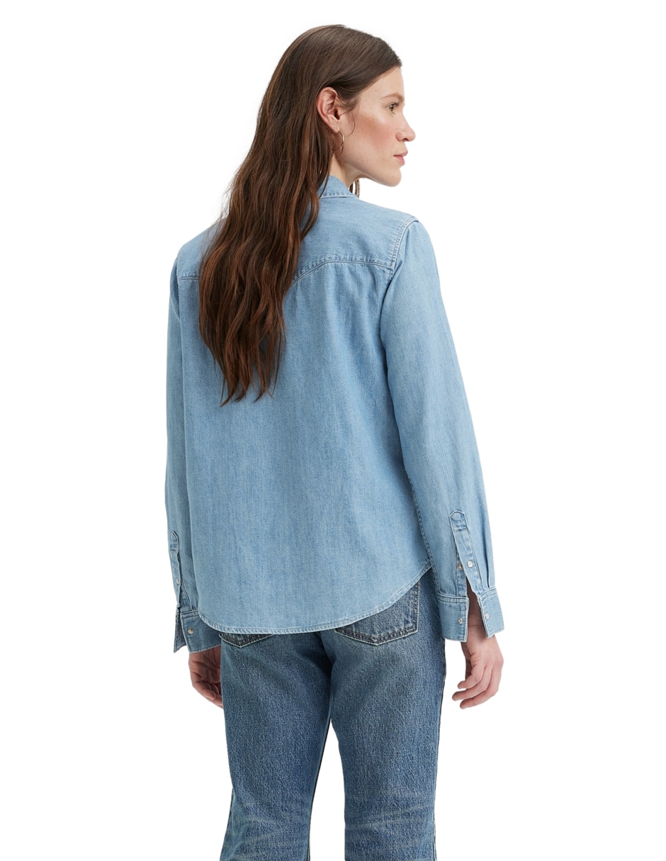 Blusa manga larga para mujer 3