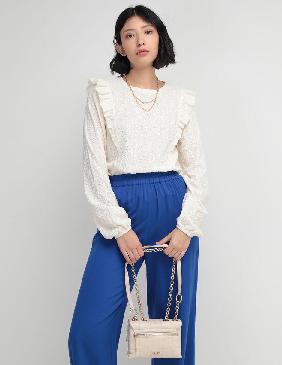 Blusa manga larga para mujer 1