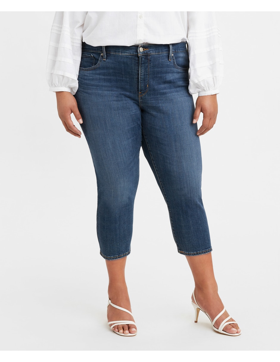 Jeans skinny Levi's 711 corte cintura para mujer