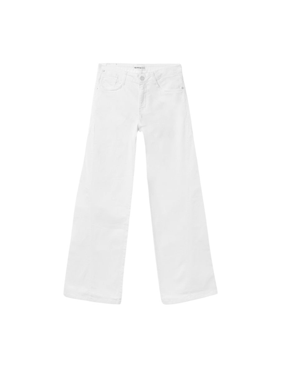 Jeans campana kuma twill para mujer 1