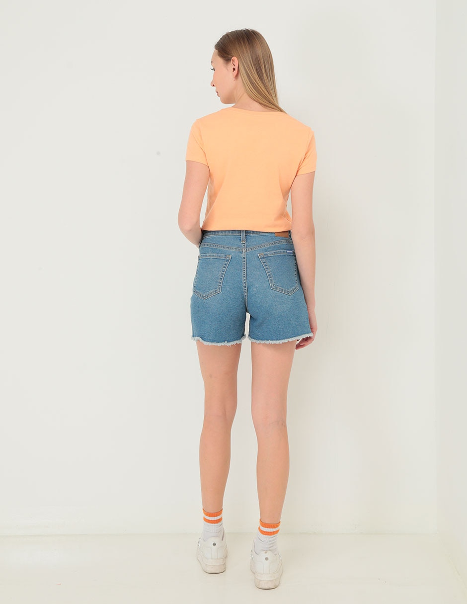 Short Levi's de mezclilla para mujer 2