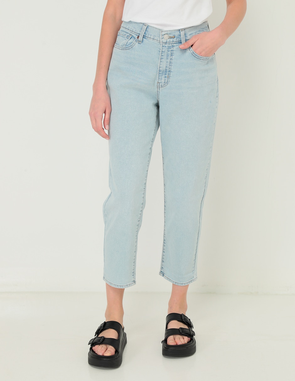 Jeans boyfriend corte cintura para mujer Jeans boyfriend corte cintura para mujer