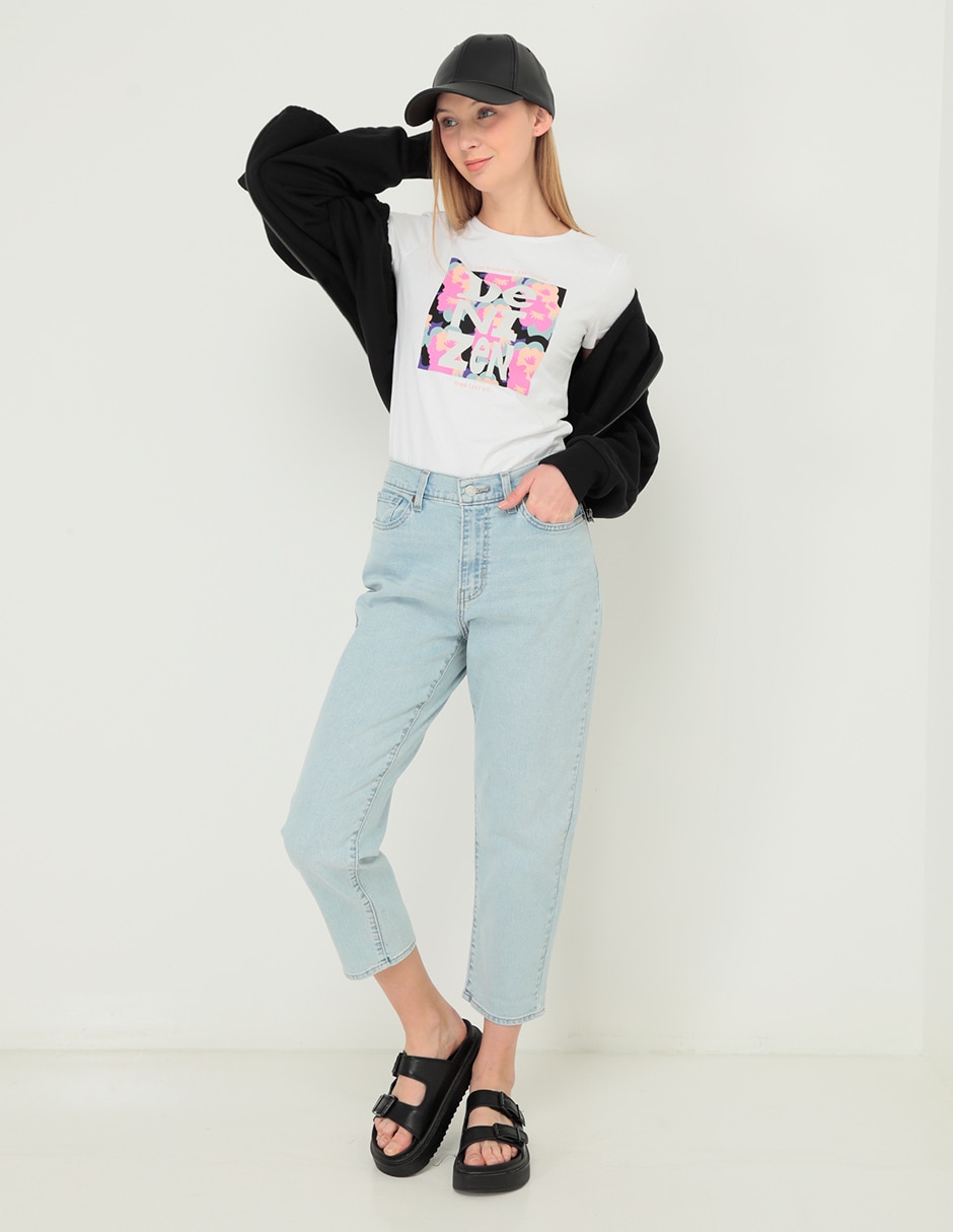 Jeans boyfriend Levi's corte cintura para mujer 3