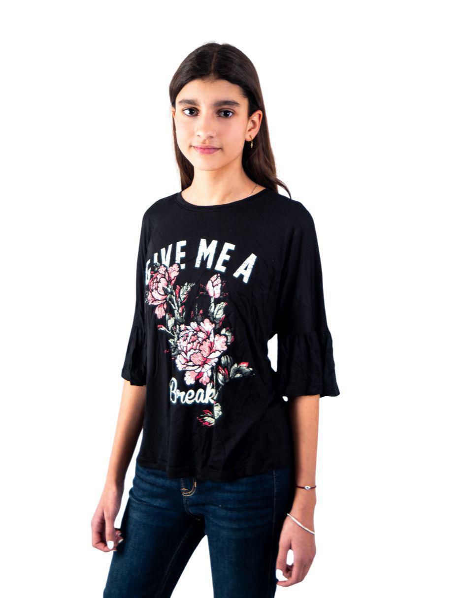 Blusa manga 3/4 para mujer