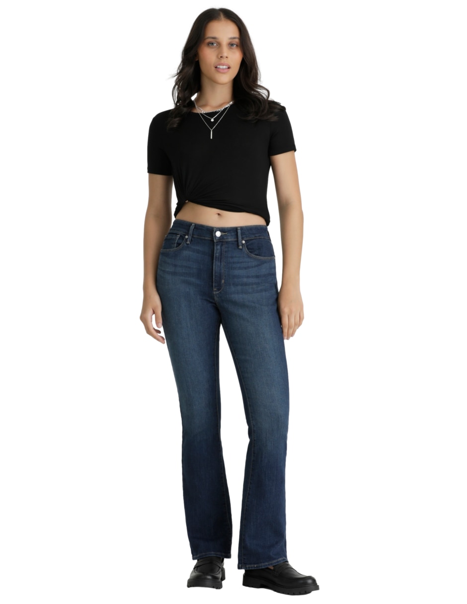 Jeans boot Mid-Rise para mujer 4