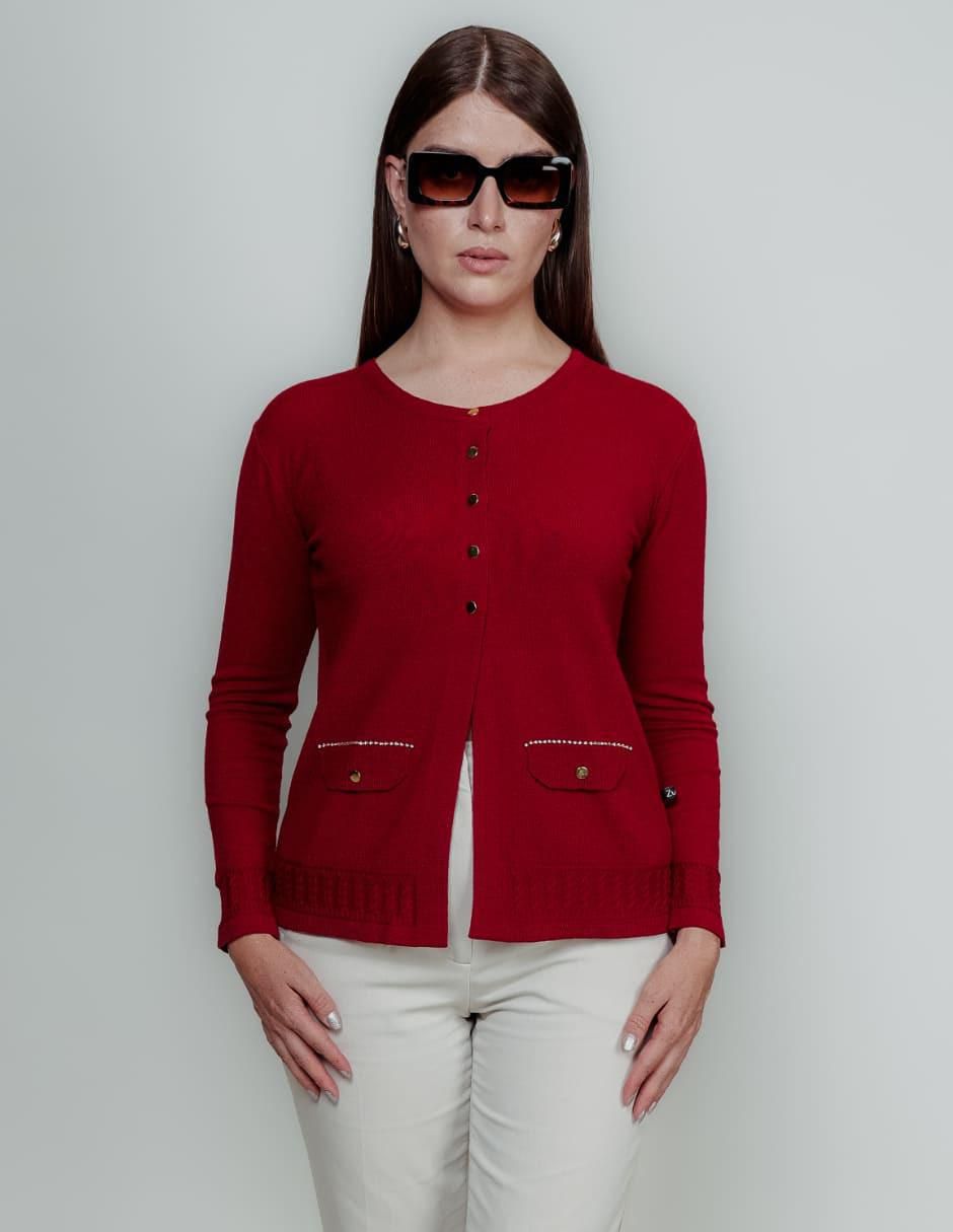 Suéter cuello redondo para mujer Suéter cuello redondo para mujer