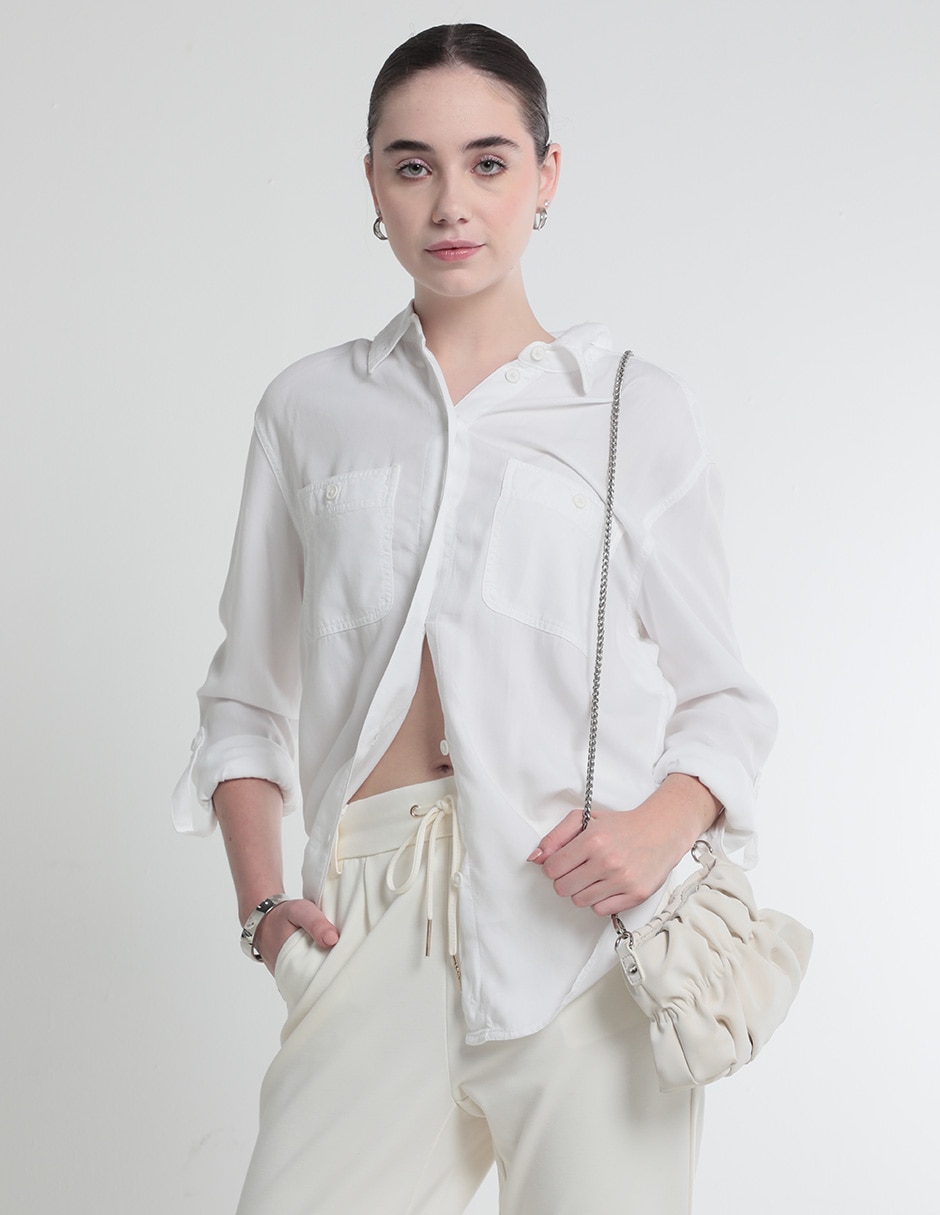 Blusa manga larga para mujer 1