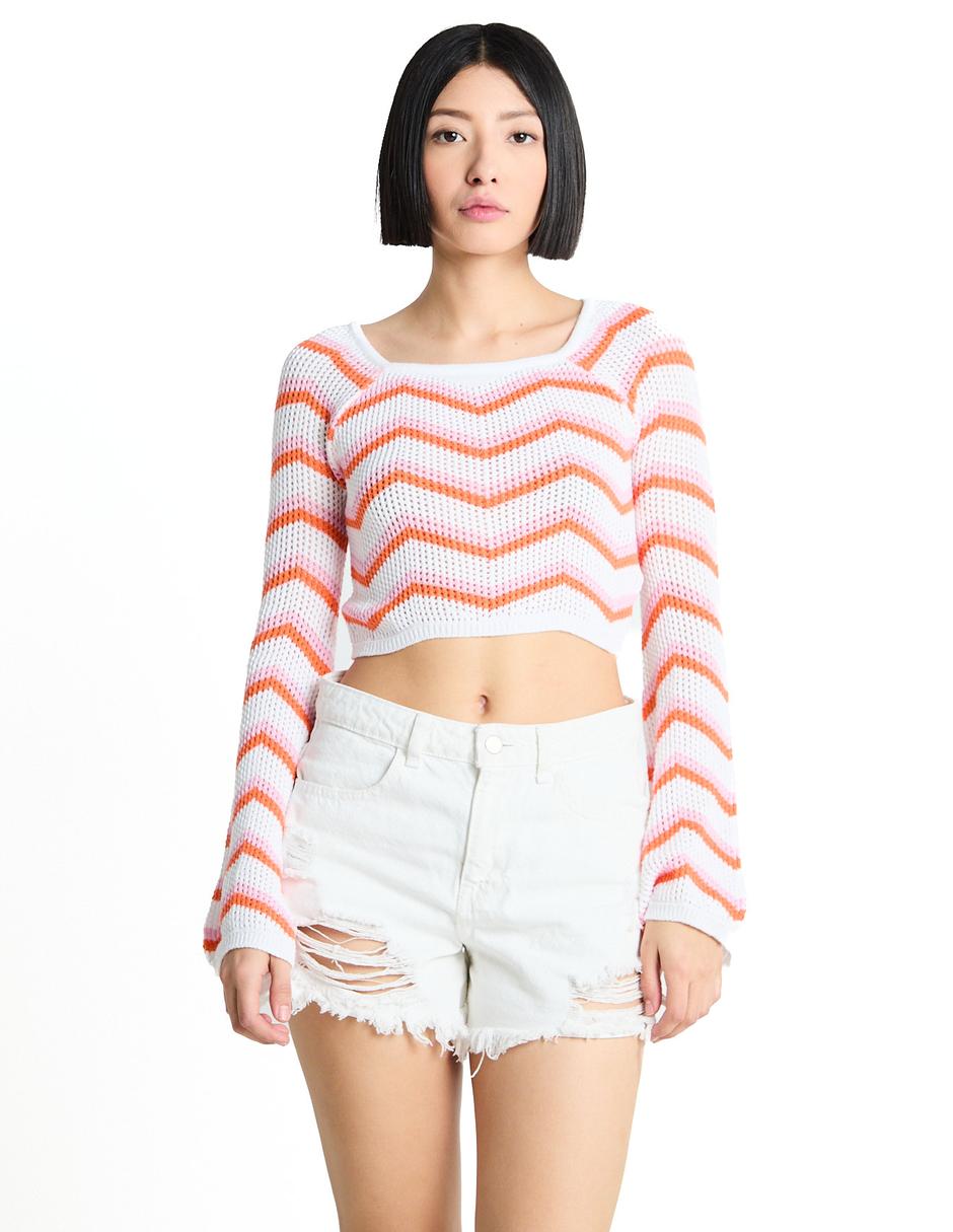 Blusa manga larga para mujer 1