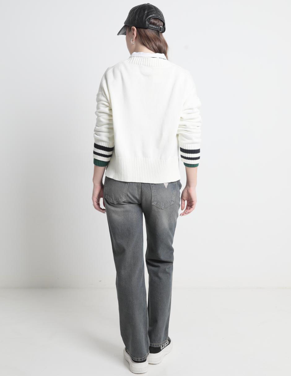 Jeans straight para mujer 2