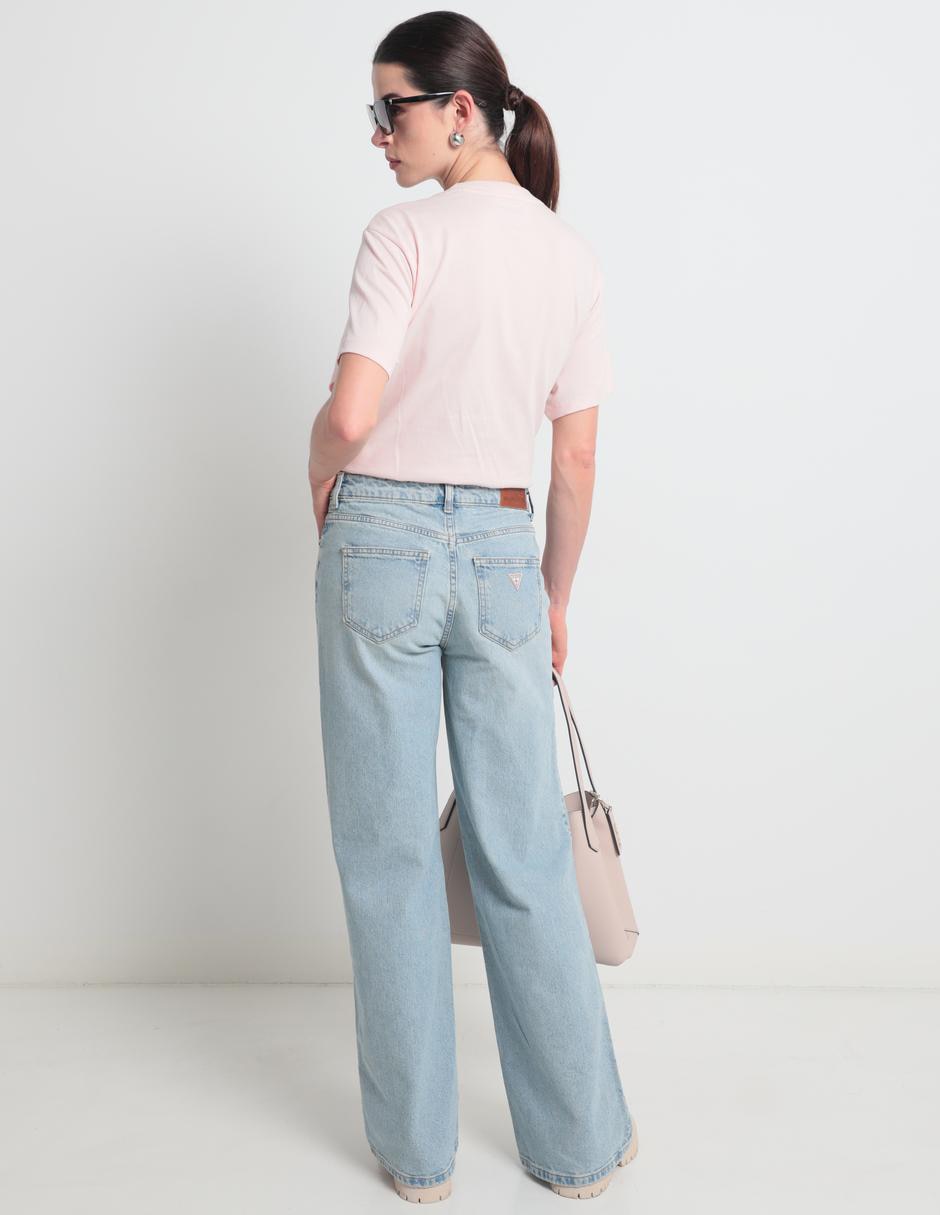 Jeans relaxed wide leg para mujer 2