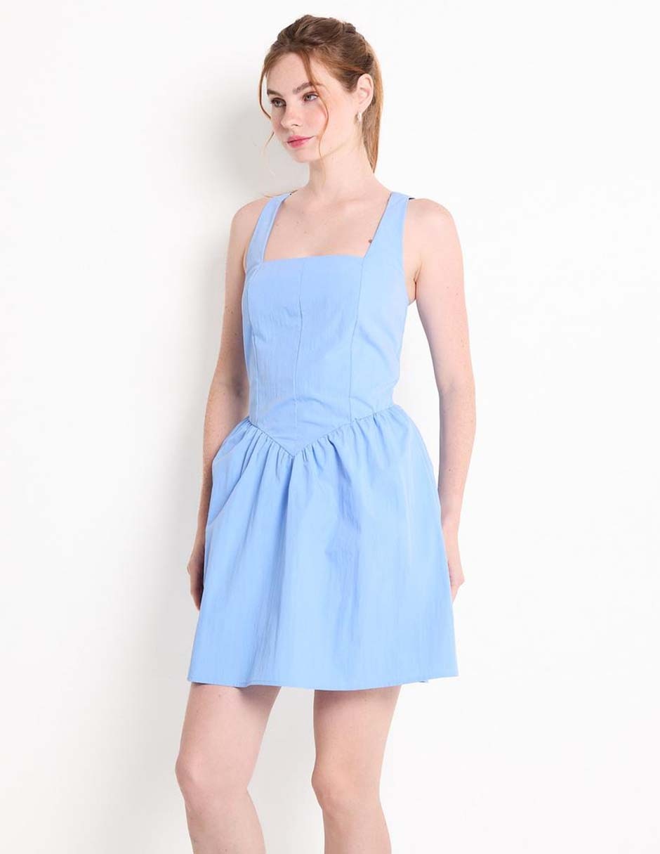 Vestido corto casual para mujer 1