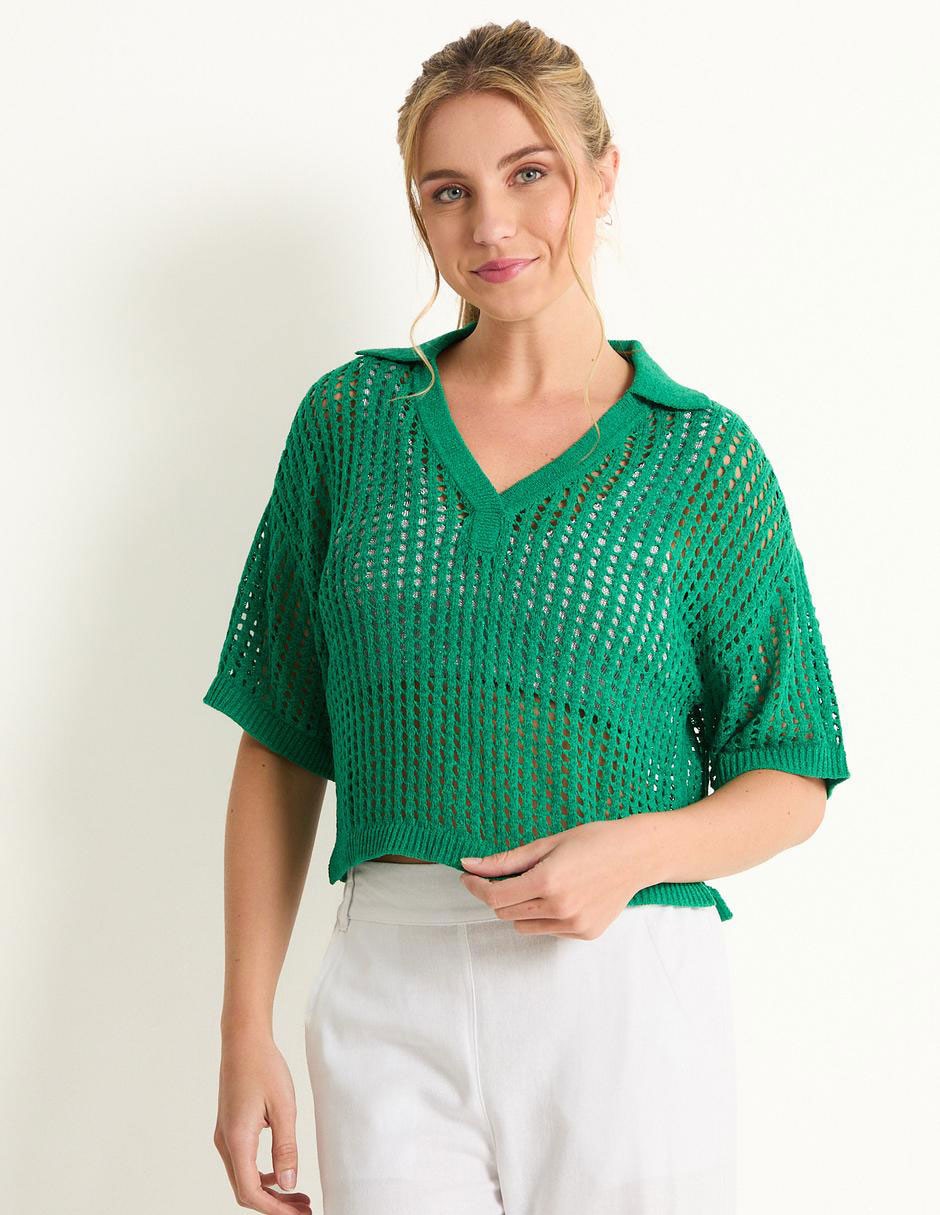 Playera tipo polo para mujer Playera tipo polo para mujer