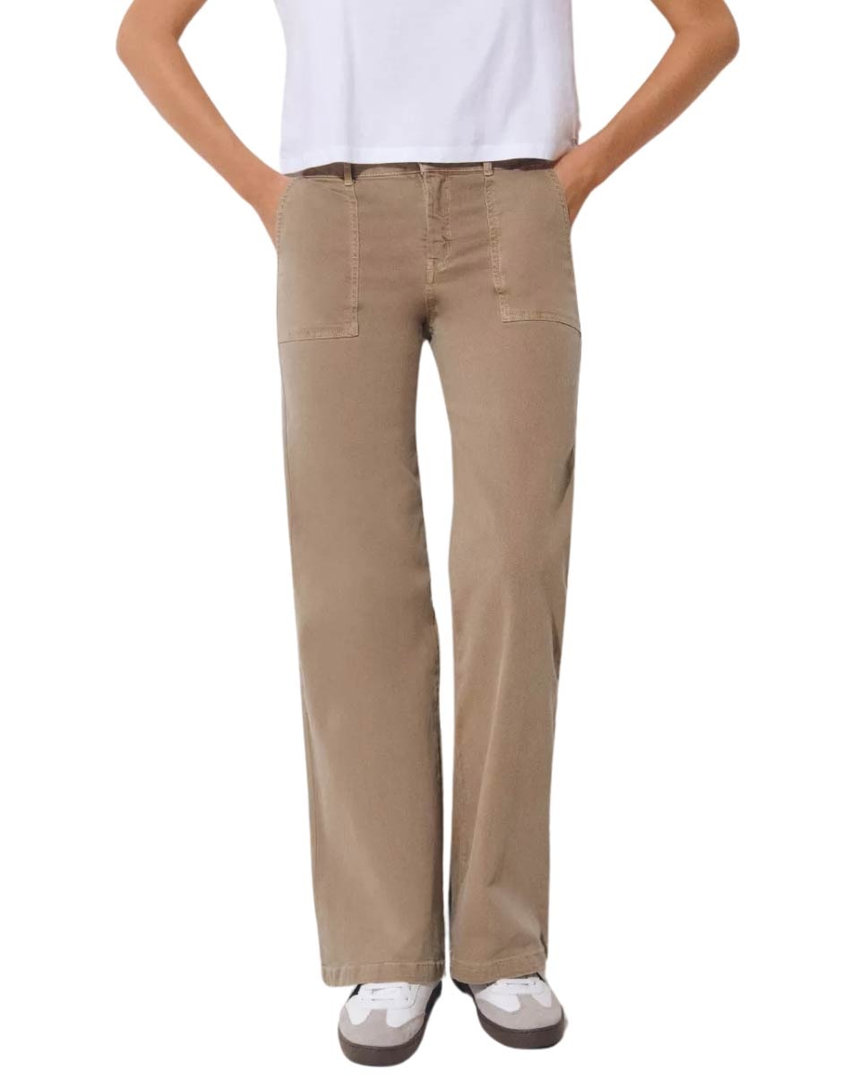 Pantalón relaxed flare para mujer Pantalón relaxed flare para mujer
