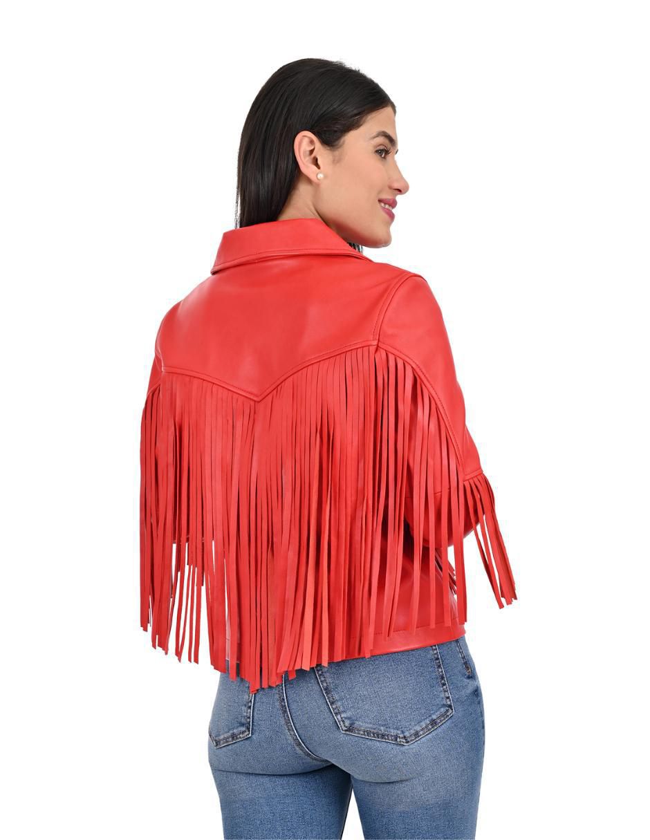 Chamarra de piel para mujer 2