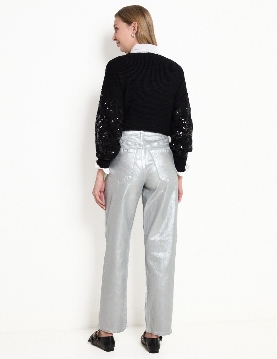 Jeans straight para mujer 2