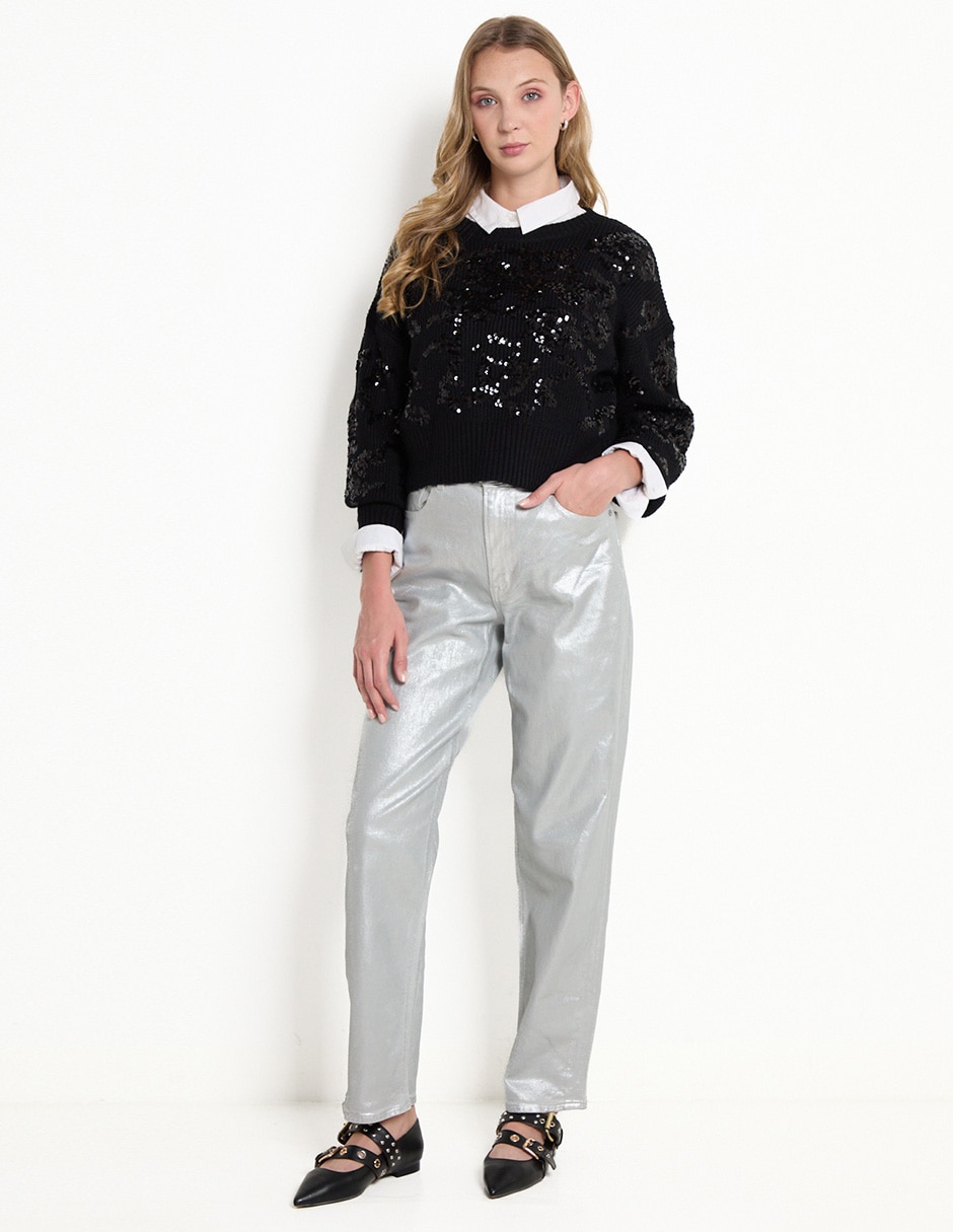 Jeans straight para mujer 3