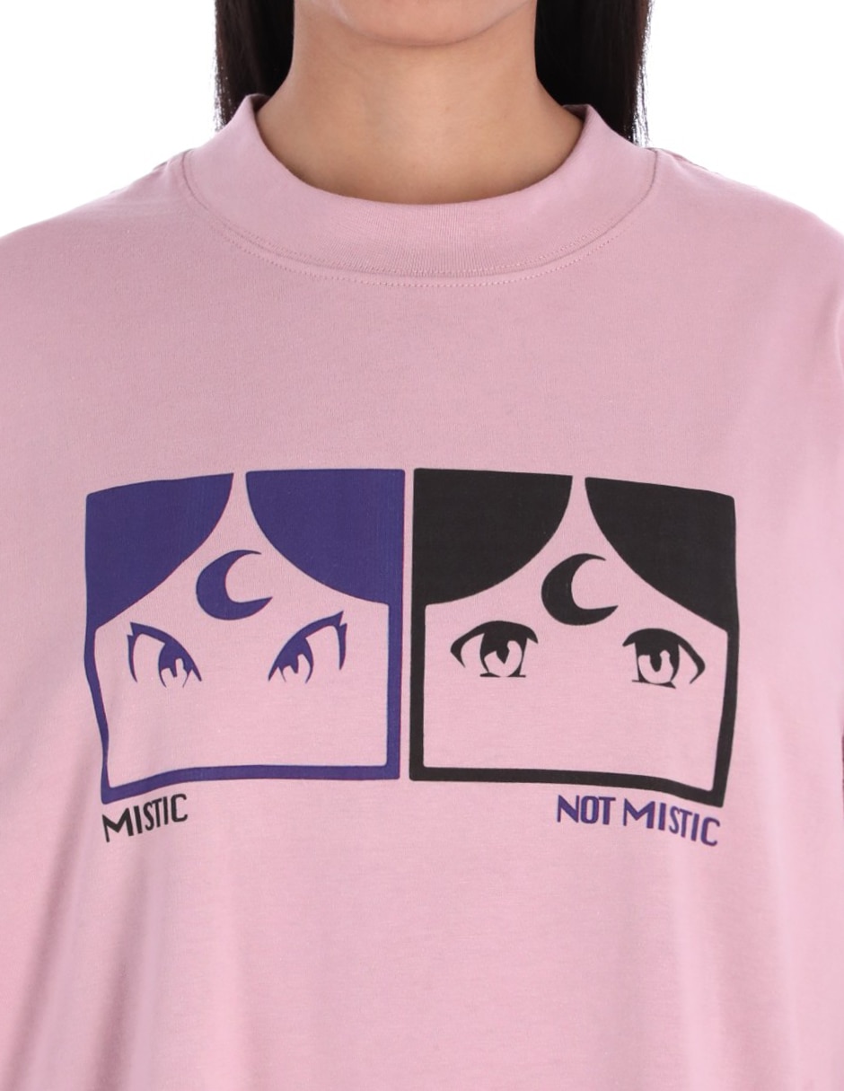 Playera manga al codo cuello redondo para mujer 3