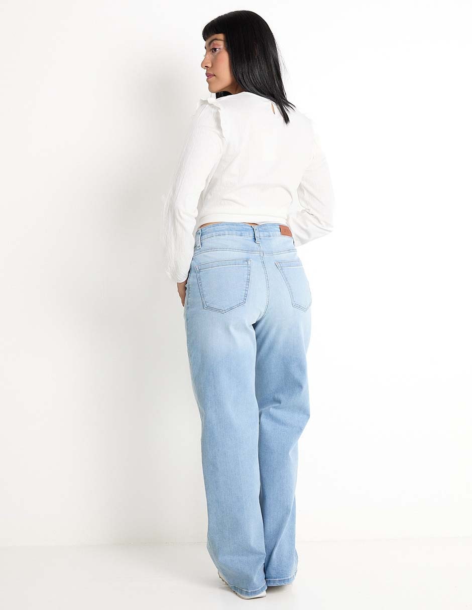 relajado corte cintura para mujer 2