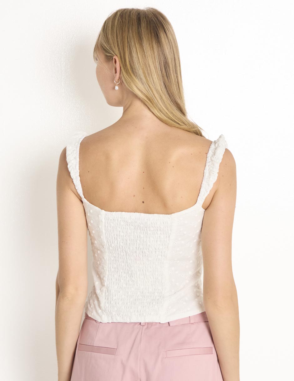 Blusa de tirantes para mujer