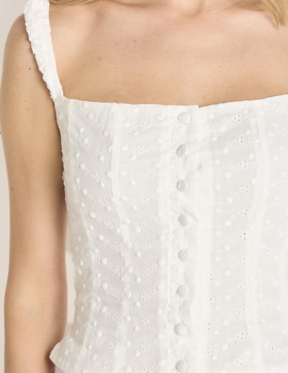 Blusa de tirantes para mujer