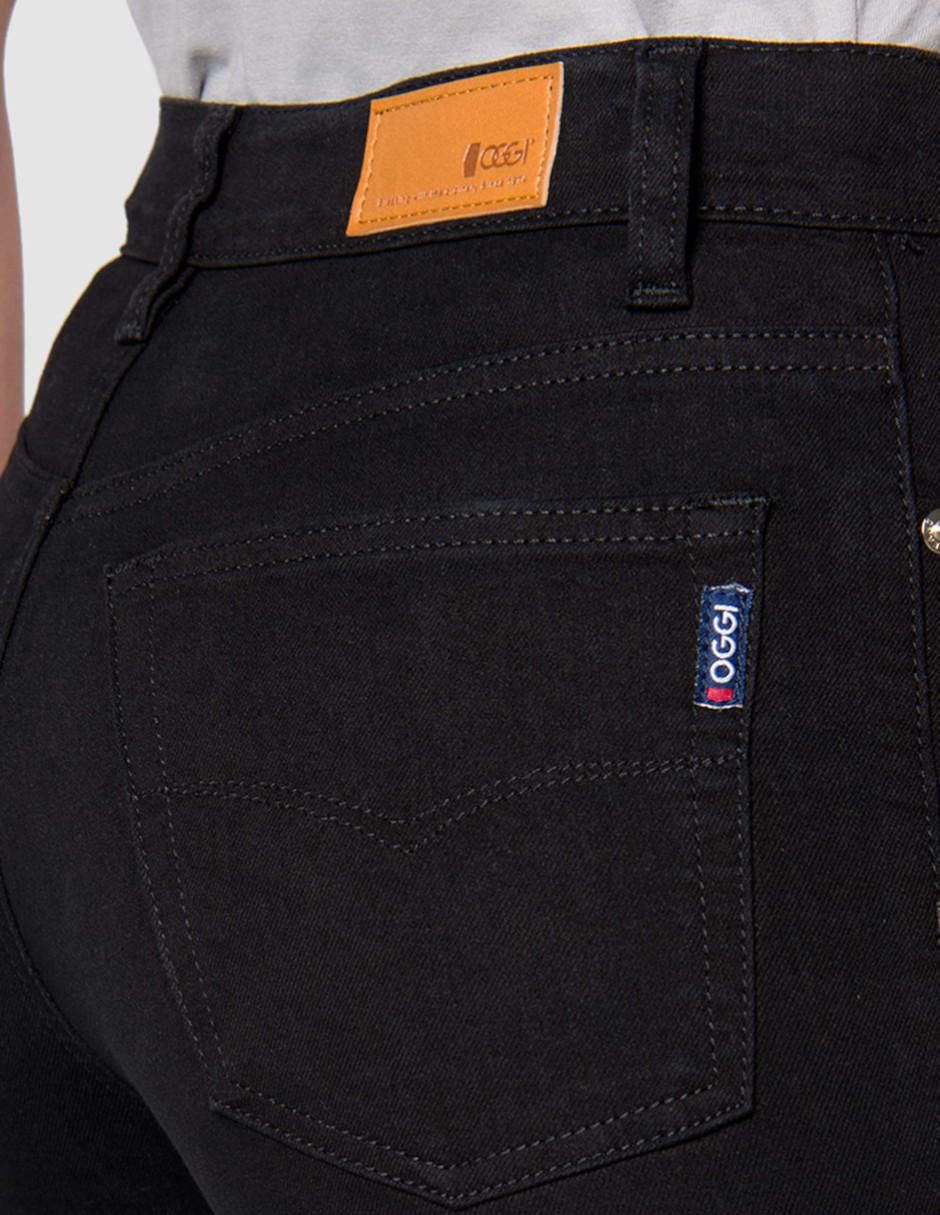 Jeans slim Passion Black corte cintura alta para mujer 5