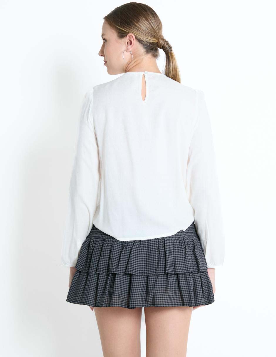Blusa manga larga para mujer 2