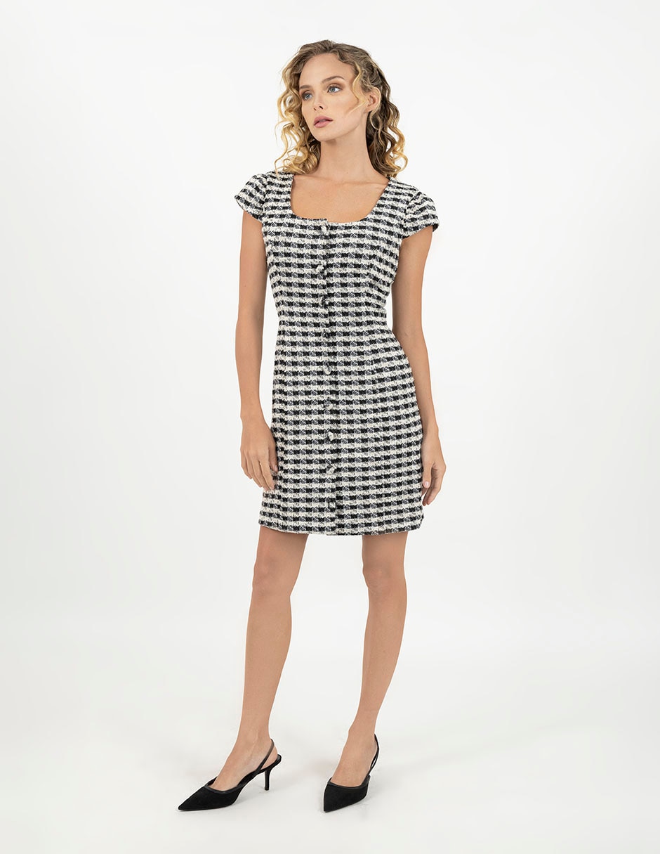 Vestido corto casual Alkmaar para mujer 2