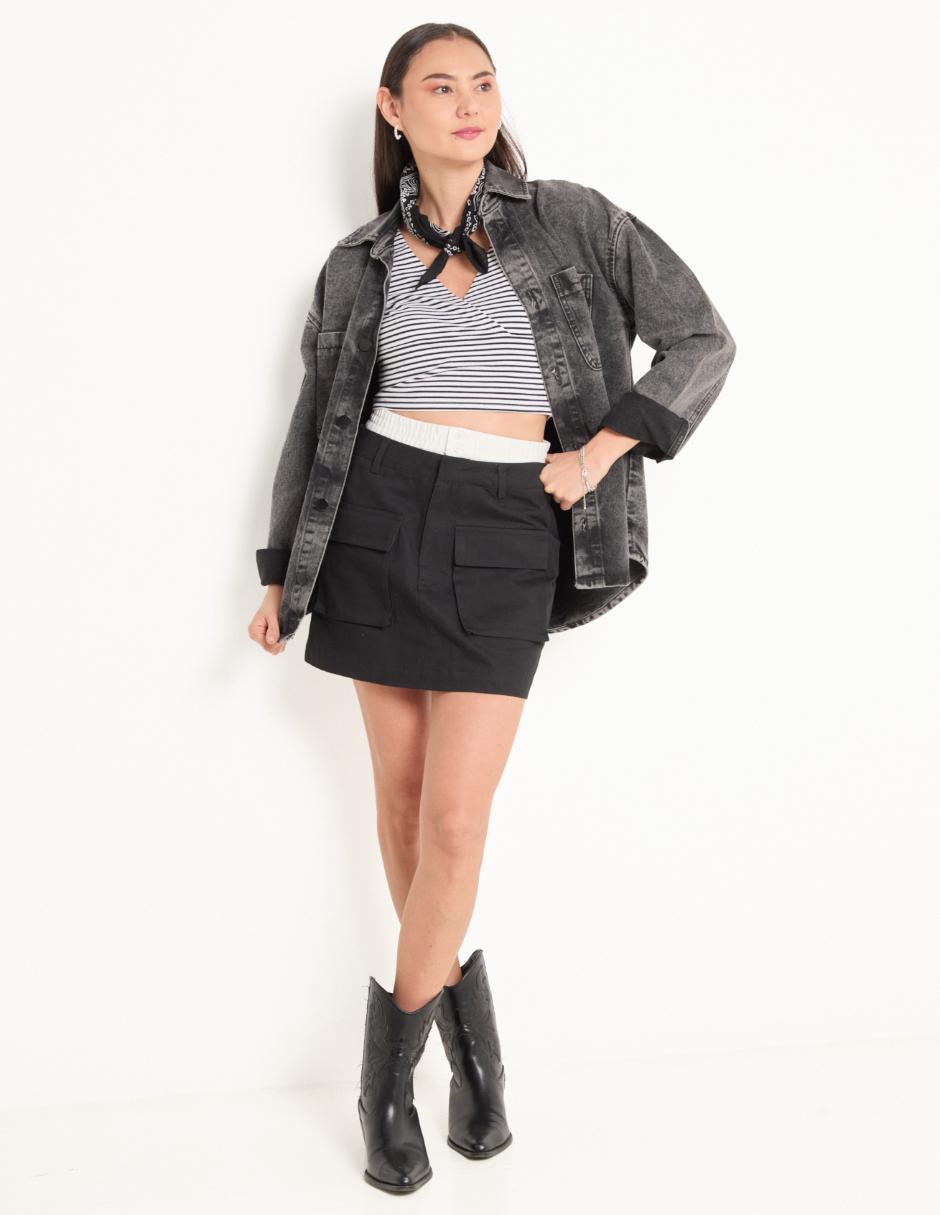 TOP THAT'S IT TIJ2507-BS026, XG, NEGRO