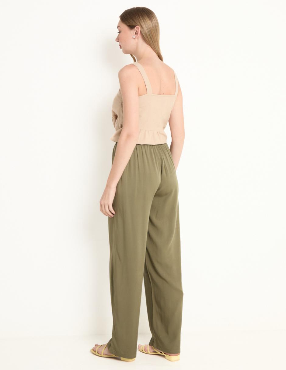 Pantalón relaxed straight para mujer 2