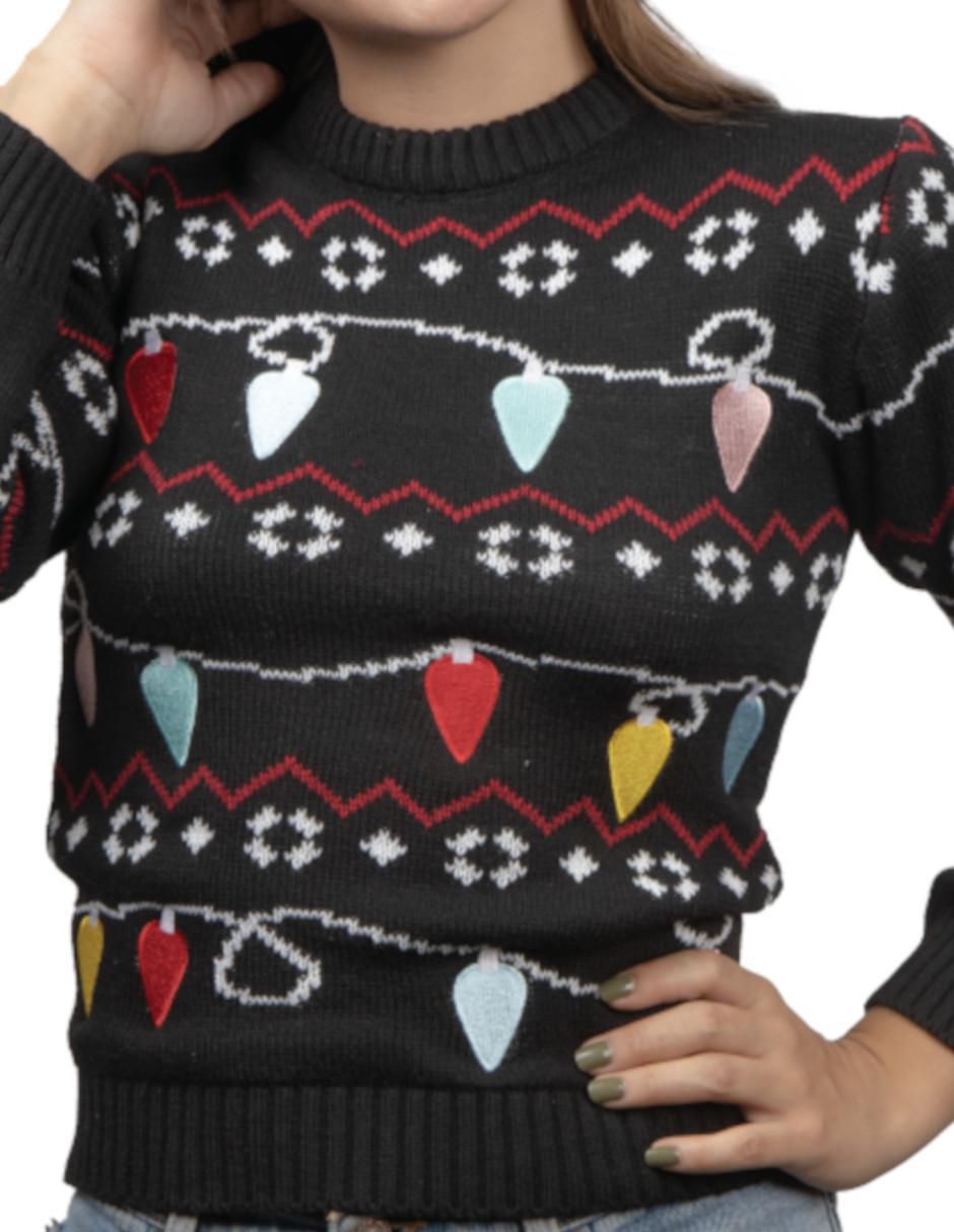 Suéter cuello redondo para mujer 3