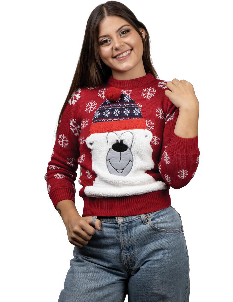 Sueter Mujer Outfit Con SuÃ©ter De Navidad Sueter NavideÃ±o