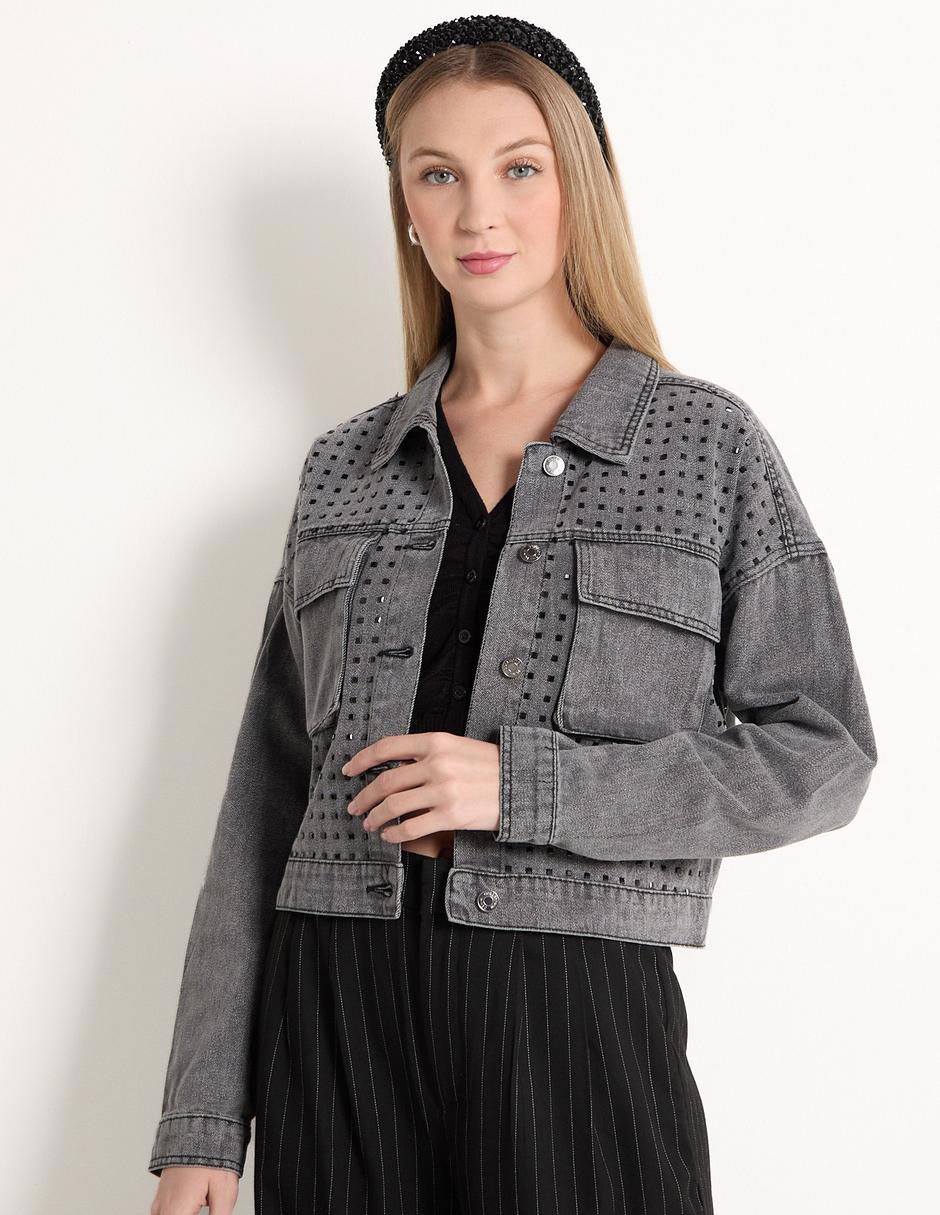 Chamarra denim para mujer Chamarra denim para mujer