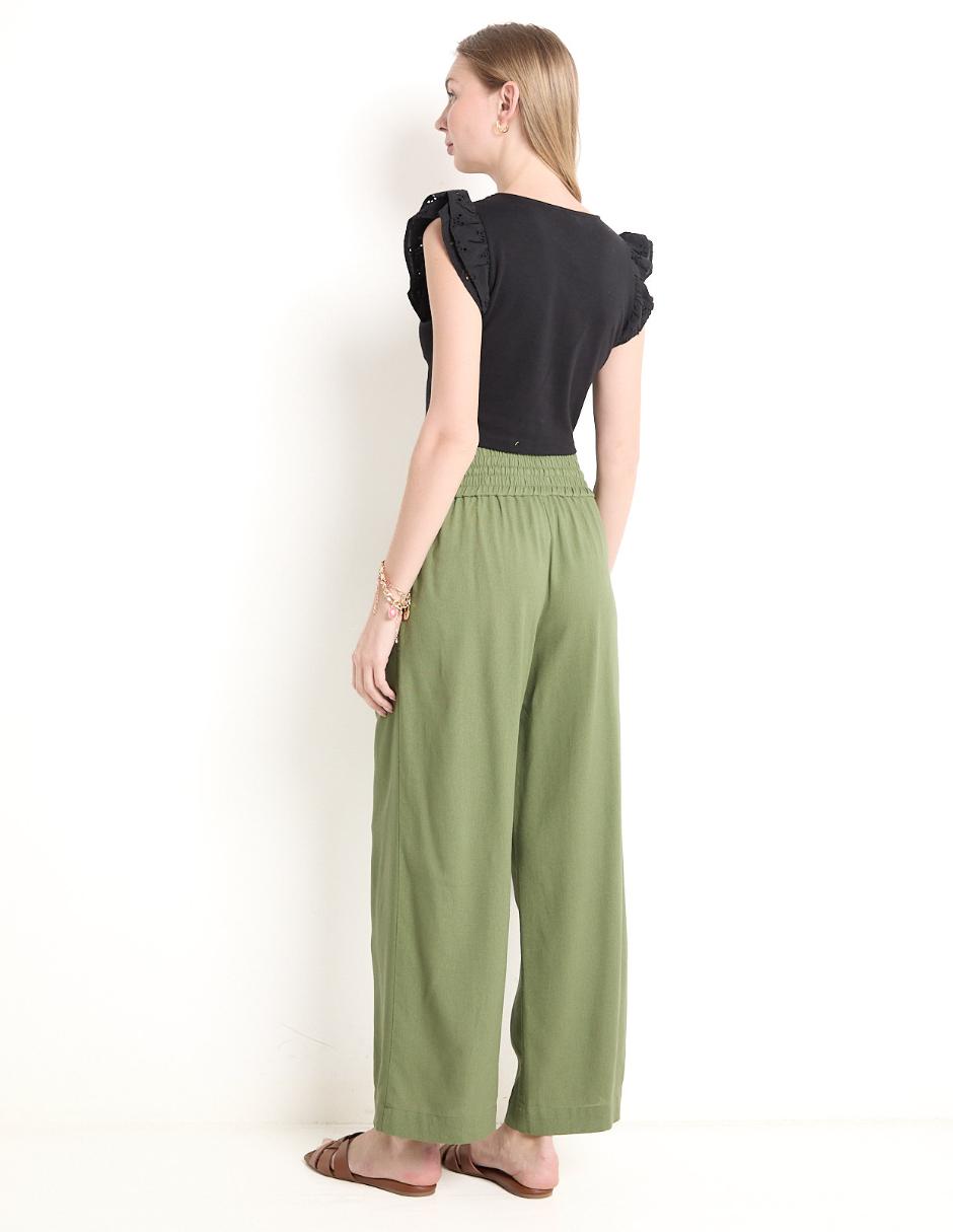 Pantalón relaxed amplio para mujer 2